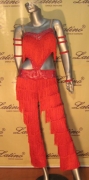 LATIN SALSA COMPETITION CATSUIT LDW (389LT) only on sale on latinodancewears.com