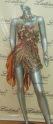 LATIN SALSA COMPETITION DRESS LDW (LS11) only on sale on latinodancewears.com