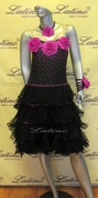 LATIN SALSA COMPETITION DRESS LDW (LT517) only on sale on latinodancewears.com