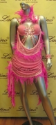 LATIN SALSA COMPETITION DRESS LDW (LS27A) only on sale on latinodancewears.com