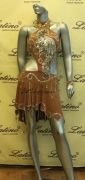LATIN SALSA COMPETITION DRESS LDW (LS74) only on sale on latinodancewears.com
