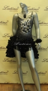 LATIN SALSA COMPETITION DRESS LDW (VL226) only on sale on latinodancewears.com