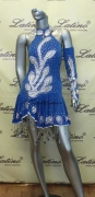 LATIN SALSA COMPETITION DRESS LDW (LS89) only on sale on latinodancewears.com