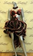 LATIN SALSA COMPETITION DRESS LDW (LS103) only on sale on latinodancewears.com