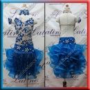 JUNIOR LATIN SALSA COMPETITION DRESS LDW (LKLT526)