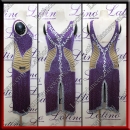 LATIN SALSA COMPETITION DRESS LDW (LT3080)