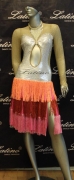 LATIN SALSA COMPETITION DRESS LDW (VL245) only on sale on latinodancewears.com