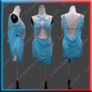 LATIN SALSA COMPETITION 2 IN 1 DRESS LDW (LT3599A)