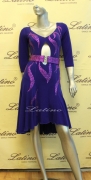 LATIN SALSA COMPETITION DRESS LDW (VL175D)