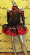 LATIN SALSA COMPETITION DRESS LDW (LT238B)