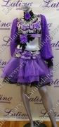 LATIN SALSA COMPETITION DRESS LDW (LT256C)