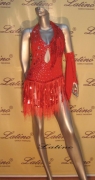 LATIN SALSA COMPETITION DRESS LDW (LT212A)