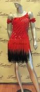 LATIN SALSA COMPETITION DRESS LDW (LT522)