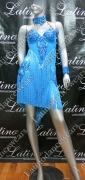 LATIN SALSA COMPETITION DRESS LDW (VL277A)