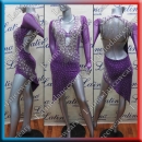 LATIN SALSA COMPETITION DRESS LDW (LS251B)