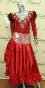 LATIN SALSA COMPETITION DRESS LDW (LT436) only on sale on latinodancewears.com