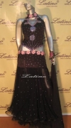 BALLROOM COMPETITION DRESS LDW (F29ST) only on sale on latinodancewears.com