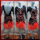 LATIN SALSA COMPETITION DRESS LDW (LT1040A)