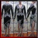 LATIN SALSA COMPETITION DRESS LDW (VL519)