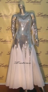 BALLROOM COMPETITION DRESS LDW (9VS) only on sale on latinodancewears.com