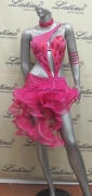 LATIN SALSA COMPETITION DRESS LDW (LT500) only on sale on latinodancewears.com