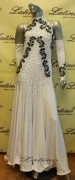 BALLROOM COMPETITION DRESS LDW (ST107B) only on sale on latinodancewears.com