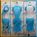 JUNIOR LATIN SALSA COMPETITION DRESS LDW (LK61)