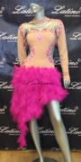 LATIN SALSA COMPETITION DRESS LDW (LS85) only on sale on latinodancewears.com