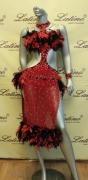 LATIN SALSA COMPETITION DRESS LDW (LS92) only on sale on latinodancewears.com