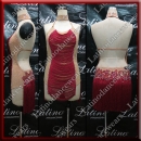 LATIN SALSA COMPETITION DRESS LDW (VL578C)