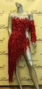 LATIN SALSA COMPETITION DRESS LDW (LS101) only on sale on latinodancewears.com