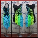 LATIN SALSA COMPETITION DRESS LDW (AL105)