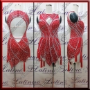 LATIN SALSA COMPETITION DRESS LDW (LT1384)