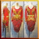 LATIN SALSA COMPETITION DRESS LDW (LT1551)