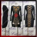 LATIN SALSA COMPETITION DRESS LDW (LT3103)