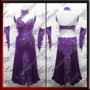 BALLROOM COMPETITION DRESS LDW (SS129A)