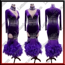 LATIN SALSA COMPETITION DRESS LDW (LS451A)