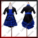 JUNIOR LATIN SALSA COMPETITION DRESS LDW (LK116)