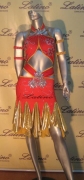 LATIN SALSA COMPETITION DRESS LDW (LT111B)