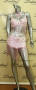 LATIN SALSA COMPETITION DRESS LDW (VL130) only on sale on latinodancewears.com