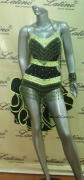 LATIN SALSA COMPETITION DRESS LDW (VL165) only on sale on latinodancewears.com