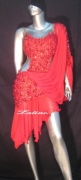 LATIN SALSA COMPETITION DRESS LDW (D29VL) only on sale on latinodancewears.com