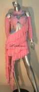 LATIN SALSA COMPETITION DRESS LDW (A52VL) only on sale on latinodancewears.com