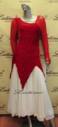 LATIN SALSA COMPETITION DRESS LDW (VS24) only on sale on latinodancewears.com