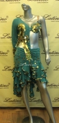 LATIN SALSA COMPETITION DRESS LDW (LS70) only on sale on latinodancewears.com