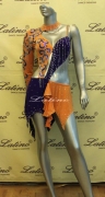LATIN SALSA COMPETITION DRESS LDW (LS73) only on sale on latinodancewears.com