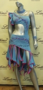 LATIN SALSA COMPETITION DRESS LDW (LS82) only on sale on latinodancewears.com