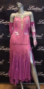 LATIN SALSA COMPETITION DRESS LDW (LT591) only on sale on latinodancewears.com