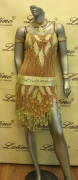 LATIN SALSA COMPETITION DRESS LDW (LS143) only on sale on latinodancewears.com