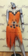 LATIN SALSA COMPETITION DRESS LDW (LS152) only on sale on latinodancewears.com